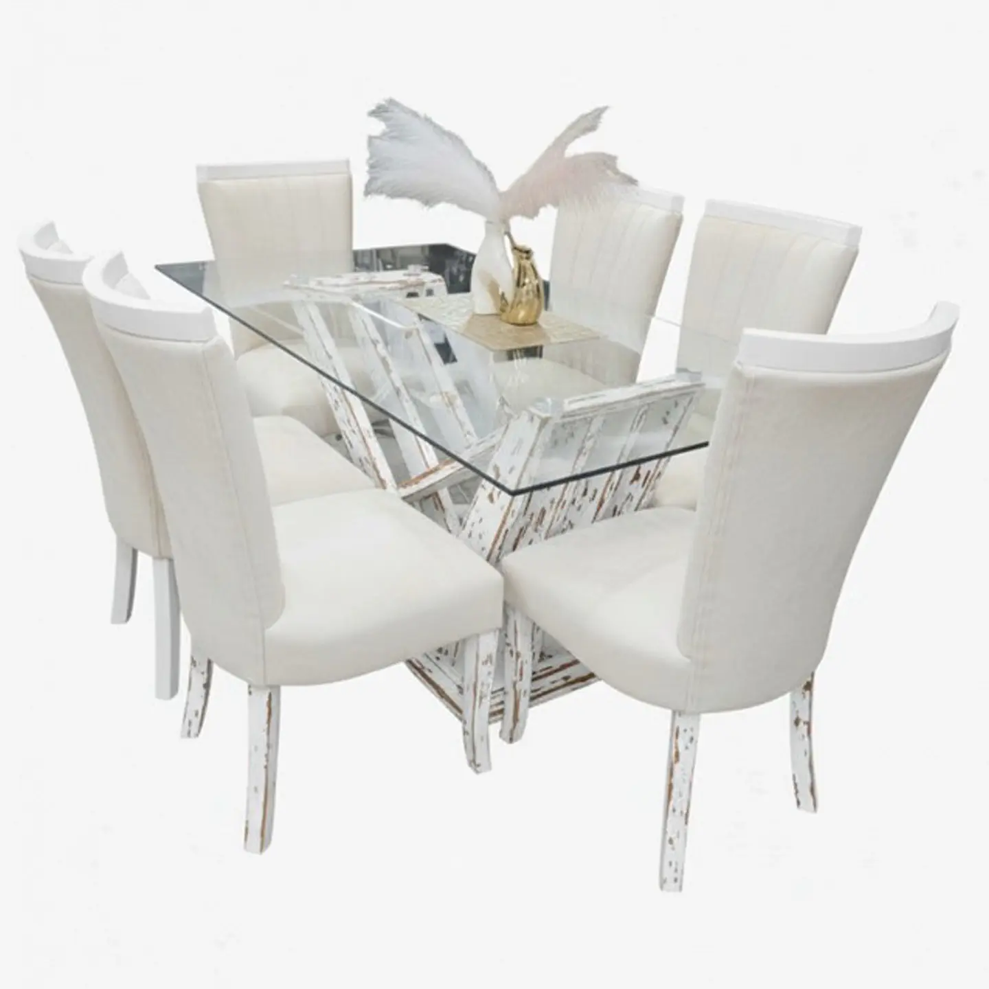 Juego de Comedor Gaviota 6 sillas Zakir Málaga 7