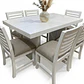 Juego de Comedor Yxchel en Lenga 6 sillas - Miniatura 7