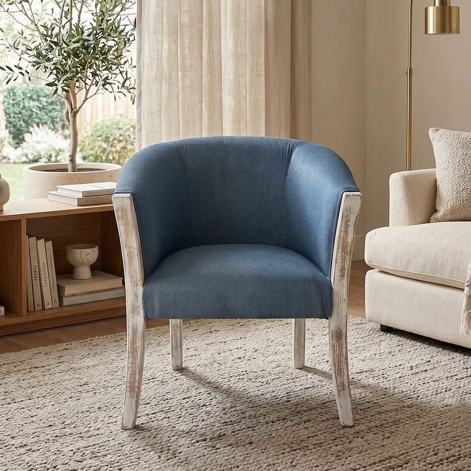 Sitial Elegant Lino Azul (1 Sitial) 8