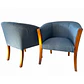 Sitial Elegant Lino Azul (1 Sitial) - Miniatura 5
