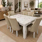 Juego de Comedor Cubierta de Madera 6 sillas Pamela - Miniatura 6