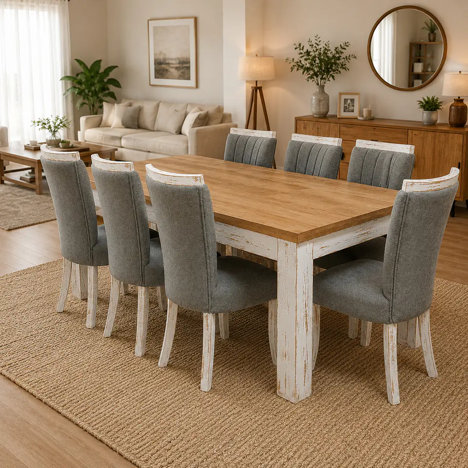 Juego de Comedor Cubierta Lenga 8 sillas Zakir Málaga 6