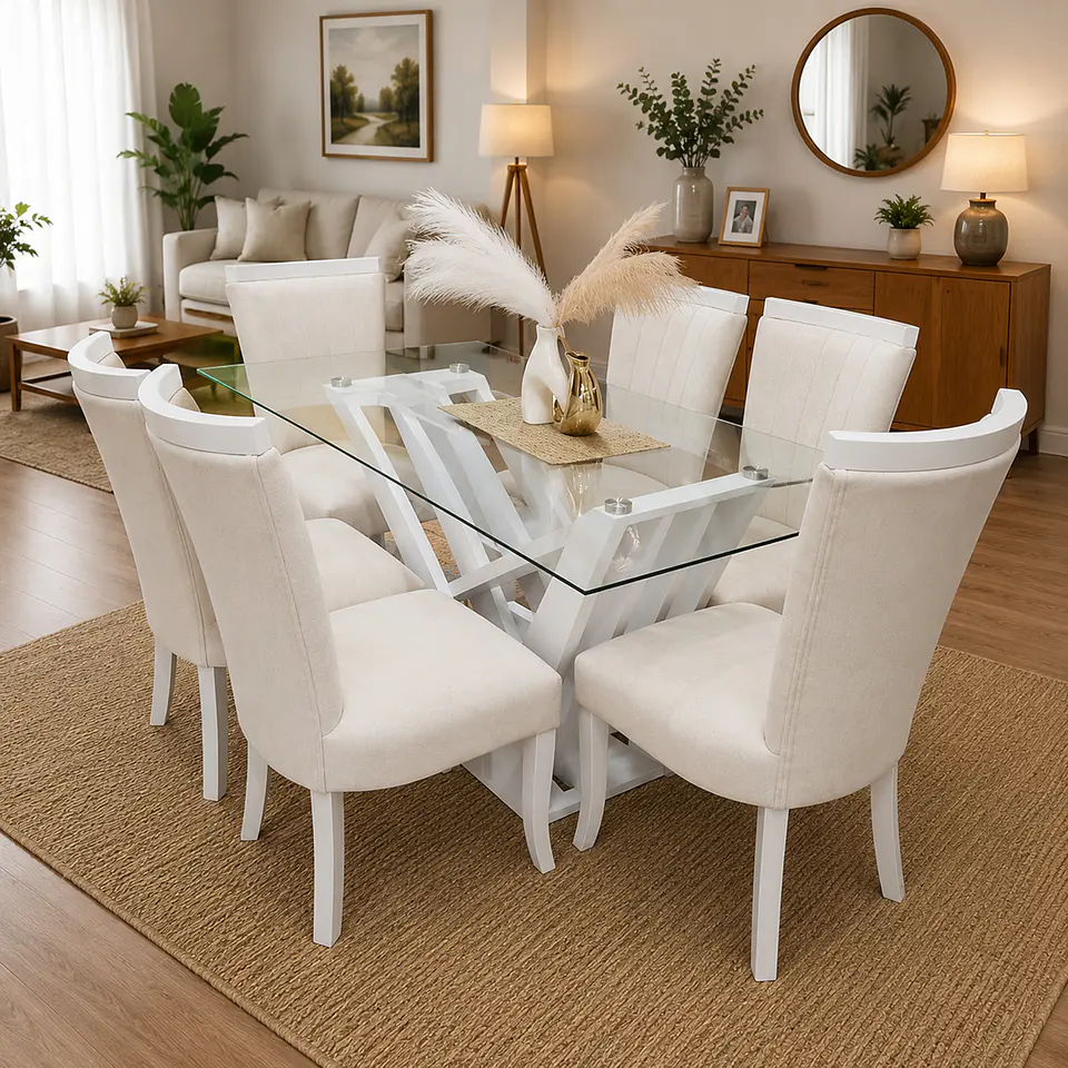 Juego de Comedor Gaviota 6 sillas Zakir Málaga 6