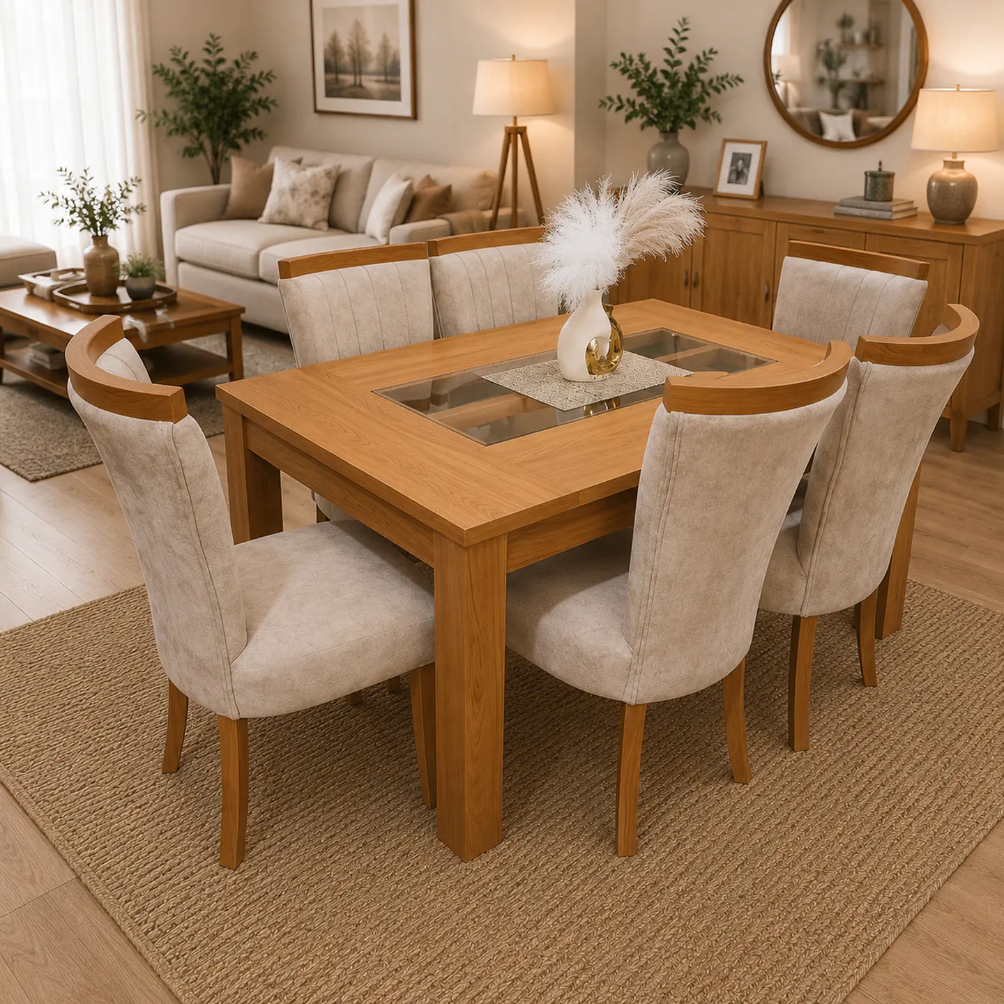 Juego de Comedor Regilla 6 sillas 6
