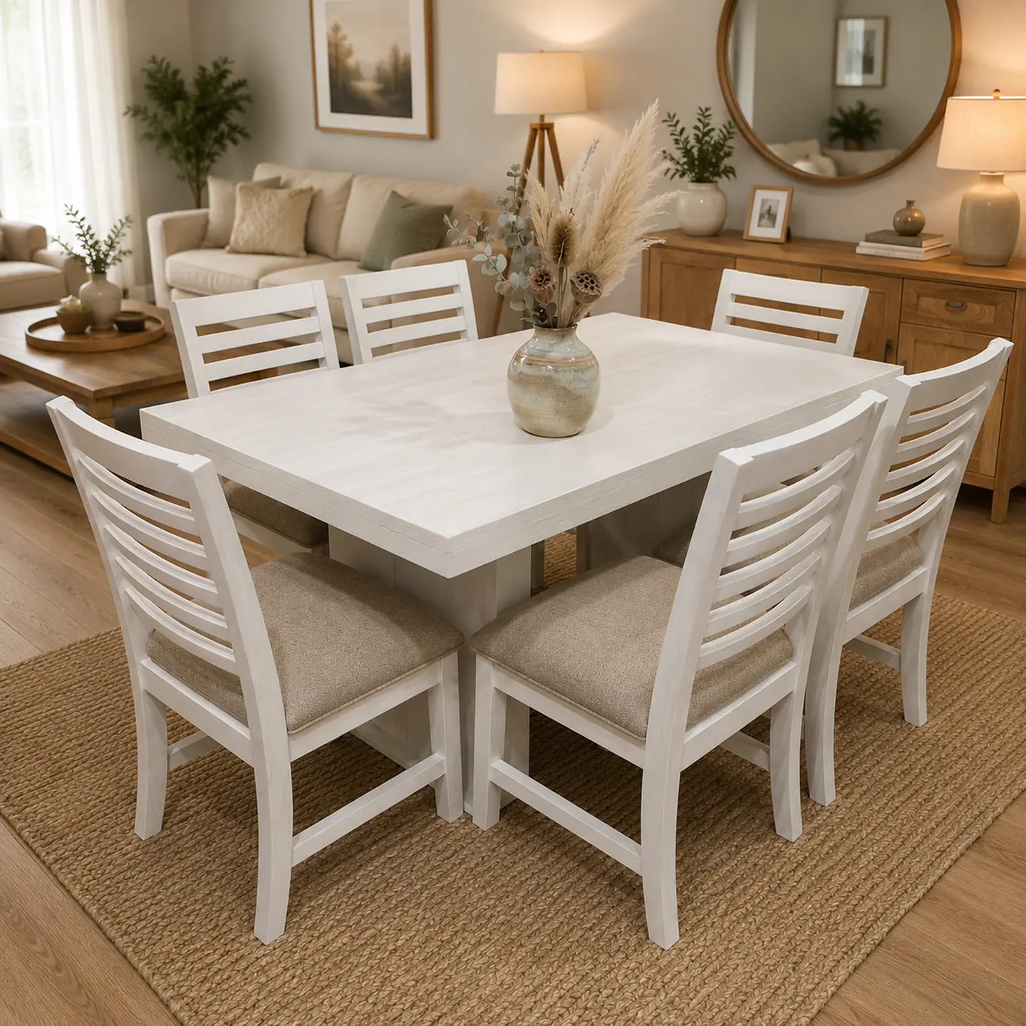 Juego de Comedor Yxchel en Lenga 6 sillas 8