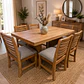Juego de Comedor Yxchel en Lenga 6 sillas - Miniatura 4
