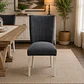Silla de Comedor Málaga Lino Charles Gris - Miniatura 4
