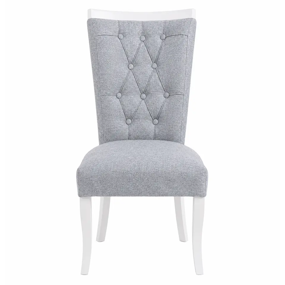Silla de Comedor Sakir Corona Milonga Gris Medio 1