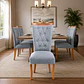 Silla de Comedor Sakir Corona Milonga Gris Medio - Miniatura 8