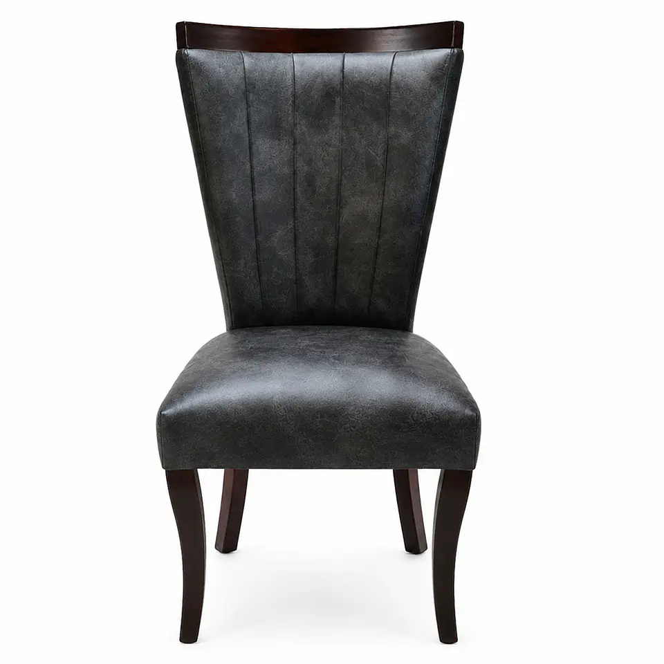 Silla de Comedor Sakir Málaga PU Goias Gris 1