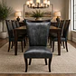 Silla de Comedor Sakir Málaga PU Goias Gris - Miniatura 2