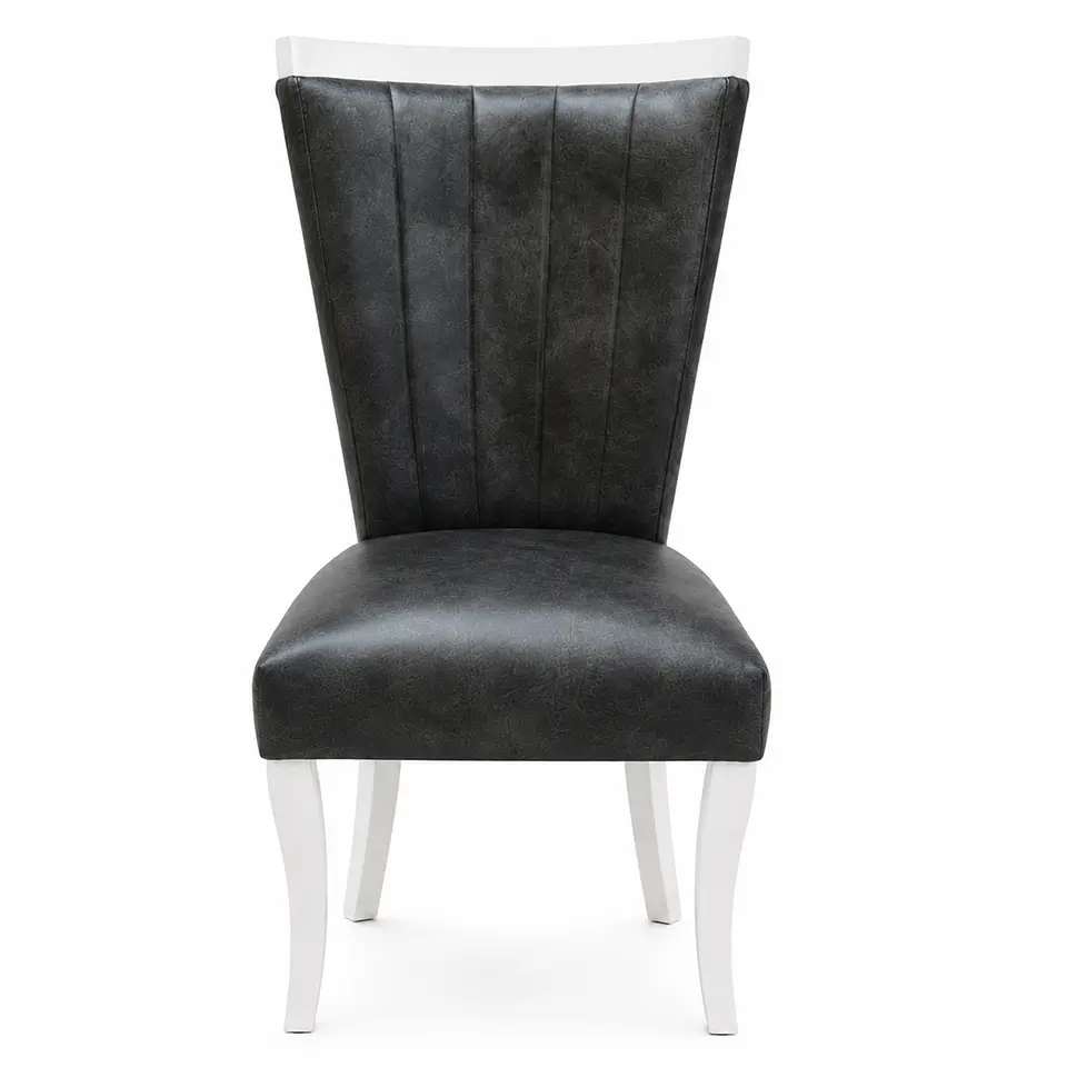 Silla de Comedor Sakir Málaga PU Goias Gris 5