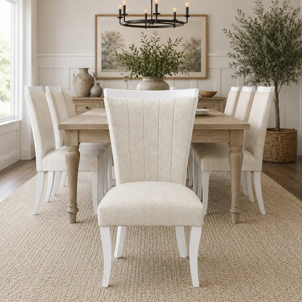Silla de Comedor Sakir Málaga PU Crudo 6