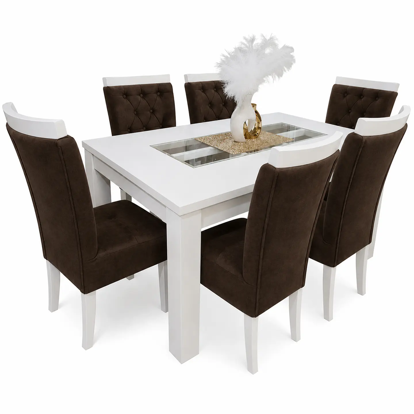 Juego de Comedor Rejilla 6 sillas Zakir Corona 5