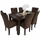 Juego de Comedor Rejilla 6 sillas Zakir Corona - Miniatura 1