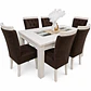 Juego de Comedor Rejilla 6 sillas Zakir Corona - Miniatura 7