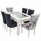 Juego de Comedor Rejilla 6 sillas Zakir Corona Bi - Miniatura 5