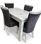 Juego de Comedor C/madera 4  sillas Zakir Málaga - Miniatura 7