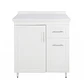 Mueble Mesón Blanco Derecho con Cubierta de Cuarzo 80x52x90 cm (Incluye Armado) - Miniatura 1