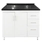 Mueble Mesón Blanco Derecho con Cubierta de Cuarzo 100x52x90 cm (Incluye Armado) - Miniatura 2