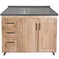 Mueble Mesón Nogal Izquierdo con Cubierta de Cuarzo 120x52x90 cm (Incluye Armado) - Miniatura 3