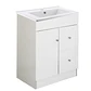 Mueble Vanitorio Habana Blanco con Cubierta de Loza 60x40x80 cm (Incluye Armado) - Miniatura 2