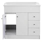 Mueble Vanitorio Habana Blanco con Cubierta de Loza 80x47x80 cm (Incluye Armado) - Miniatura 4