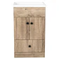 Mueble Vanitorio Habana Nogal con Cubierta de Loza 50x40x80 cm (Incluye Armado) - Miniatura 3