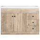 Mueble Vanitorio Mónaco Nogal con Cubierta de Loza 120x47x80 cm (Incluye Armado) - Miniatura 3