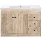 Mueble Vanitorio Mónaco Nogal con Cubierta de Loza 120x47x80 cm (Incluye Armado) - Miniatura 1