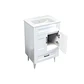 Mueble Vanitorio Nordik Blanco con Cubierta de Loza 50x40x80 cm (Incluye Armado) - Miniatura 2