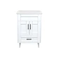Mueble Vanitorio Nordik Blanco con Cubierta de Loza 50x40x80 cm (Incluye Armado) - Miniatura 3
