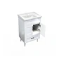Mueble Vanitorio Nordik Blanco con Cubierta de Loza 50x40x80 cm (Incluye Armado) - Miniatura 4