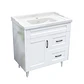 Mueble Vanitorio Nordik Blanco con Cubierta de Loza 80x47x80 cm (Incluye Armado) - Miniatura 4