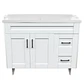 Mueble Vanitorio Nordik Blanco con Cubierta de Loza 100x47x80 cm (Incluye Armado) - Miniatura 3