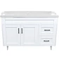 Mueble Vanitorio Nordik Blanco con Cubierta de Loza 120x47x80 cm (Incluye Armado) - Miniatura 3