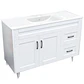 Mueble Vanitorio Nordik Blanco con Cubierta de Loza 120x47x80 cm (Incluye Armado) - Miniatura 2