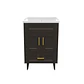 Mueble Vanitorio Nordik Café con Cubierta de Loza 50x40x80 cm (Incluye Armado) - Miniatura 3