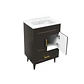 Mueble Vanitorio Nordik Café con Cubierta de Loza 50x40x80 cm (Incluye Armado) - Miniatura 4