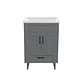 Mueble Vanitorio Nordik Gris con Cubierta de Loza 50x40x80 cm (Incluye Armado) - Miniatura 3