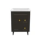 Mueble Vanitorio Nordik Café con Cubierta de Loza 60x40x80 cm (Incluye Armado) - Miniatura 3