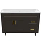 Mueble Vanitorio Nordik Café con Cubierta de Loza 120x47x80 cm (Incluye Armado) - Miniatura 3