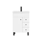 Mueble Vanitorio Mónaco con Cubierta de Loza 60x47x80 cm (Incluye Armado) - Miniatura 1