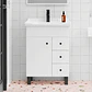 Mueble Vanitorio Mónaco con Cubierta de Loza 70x47x80 cm (Incluye Armado) - Miniatura 2