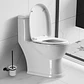 Wc Sanitario One Piece Modelo Sandes Blanco - Miniatura 4
