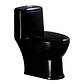 Wc Sanitario One Piece Modelo Sandes Negro - Miniatura 1