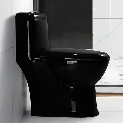 Wc Sanitario One Piece Modelo Sandes Negro