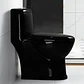 Wc Sanitario One Piece Modelo Sandes Negro - Miniatura 2