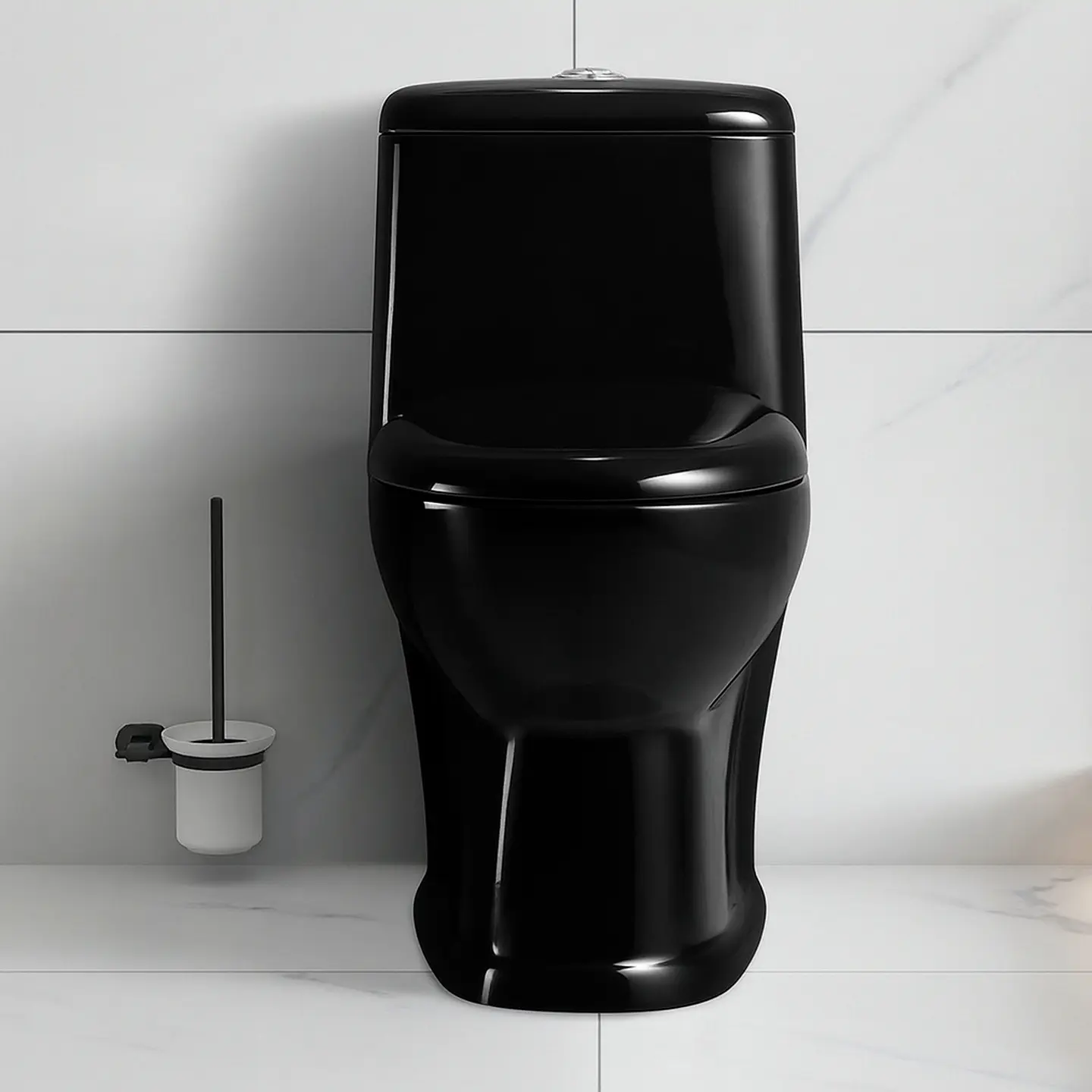 Wc Sanitario One Piece Modelo Sandes Negro 3