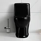 Wc Sanitario One Piece Modelo Sandes Negro - Miniatura 3